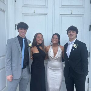 Elegant Black and White Formal Dresses